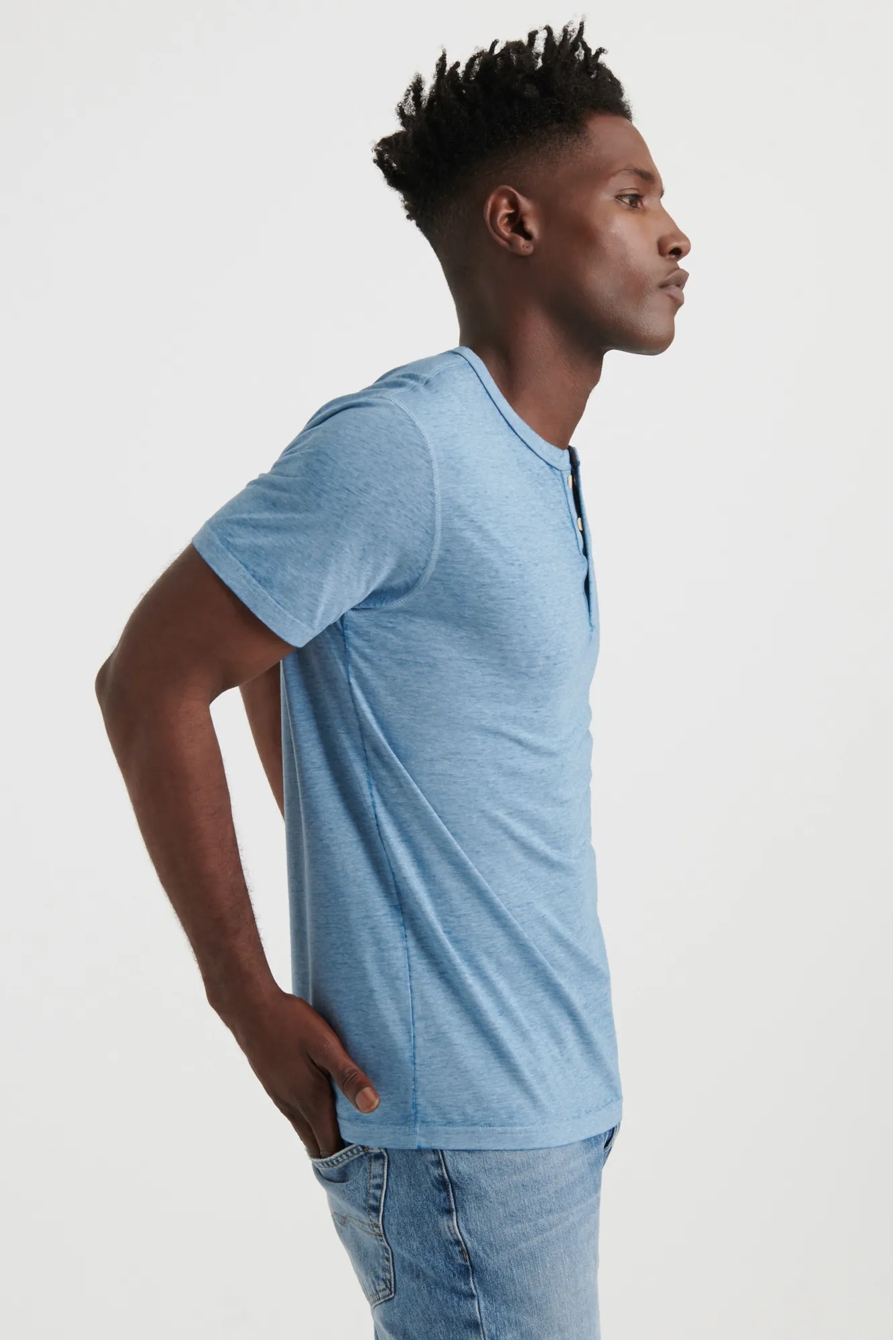 Venice Burnout Henley Shirt, image 2