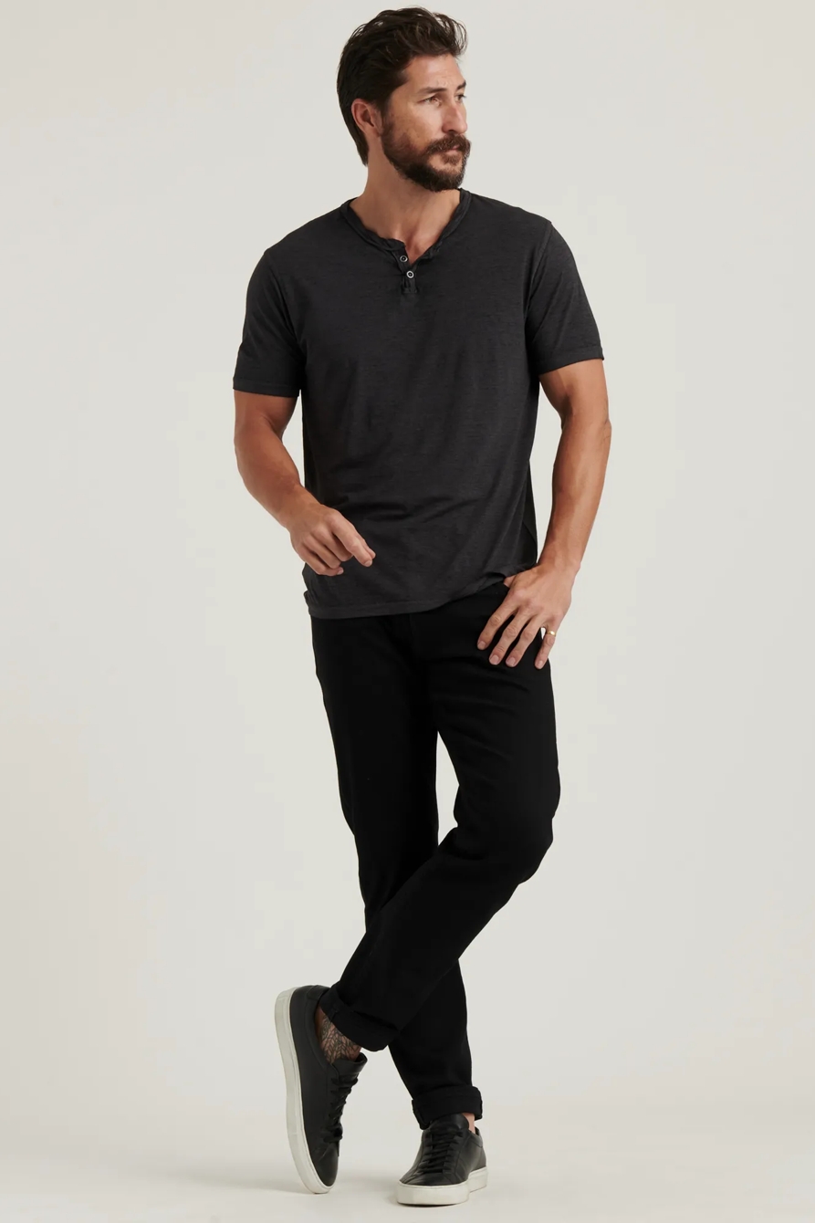 Venice Burnout Notch Neck Tee, image 2