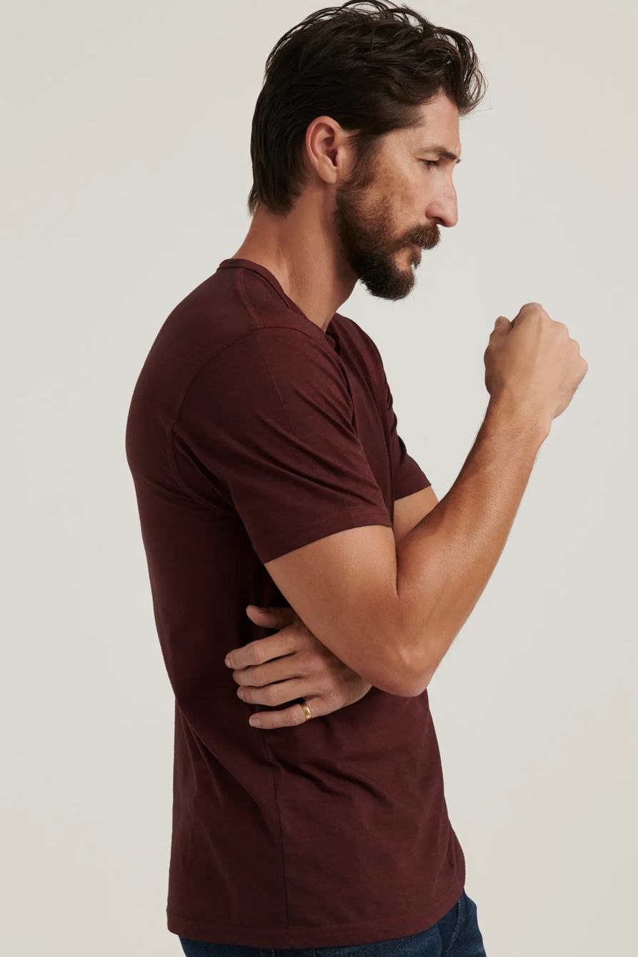 Venice Burnout Notch Neck Tee, image 3