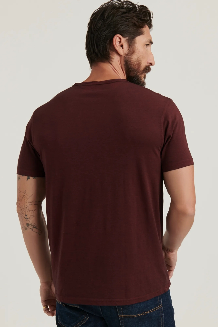 Venice Burnout Notch Neck Tee, image 4