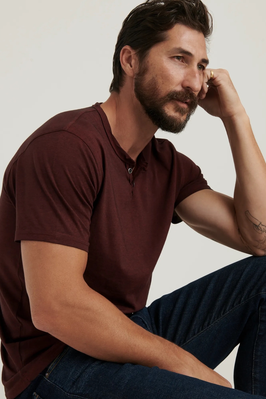 Venice Burnout Notch Neck Tee, image 5