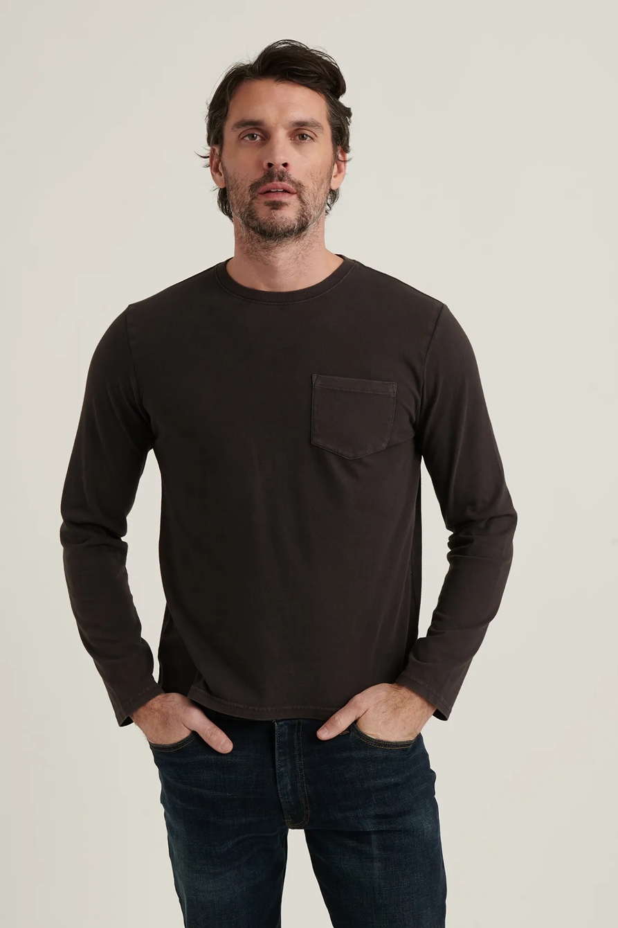 SUNSET CREW NECK LONG SLEEVE TEE, image 2
