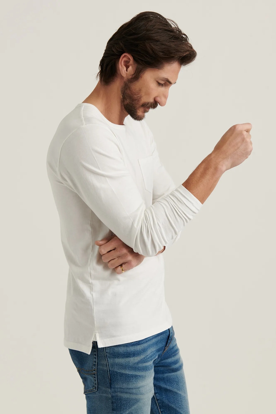 SUNSET CREW NECK LONG SLEEVE TEE, image 3