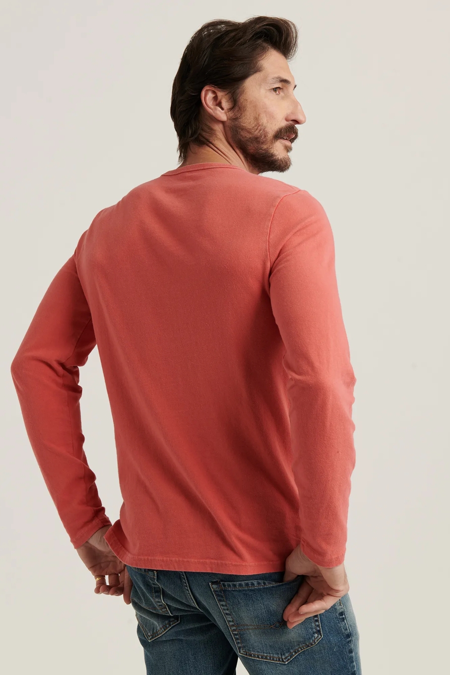 SUNSET CREW NECK LONG SLEEVE TEE, image 4