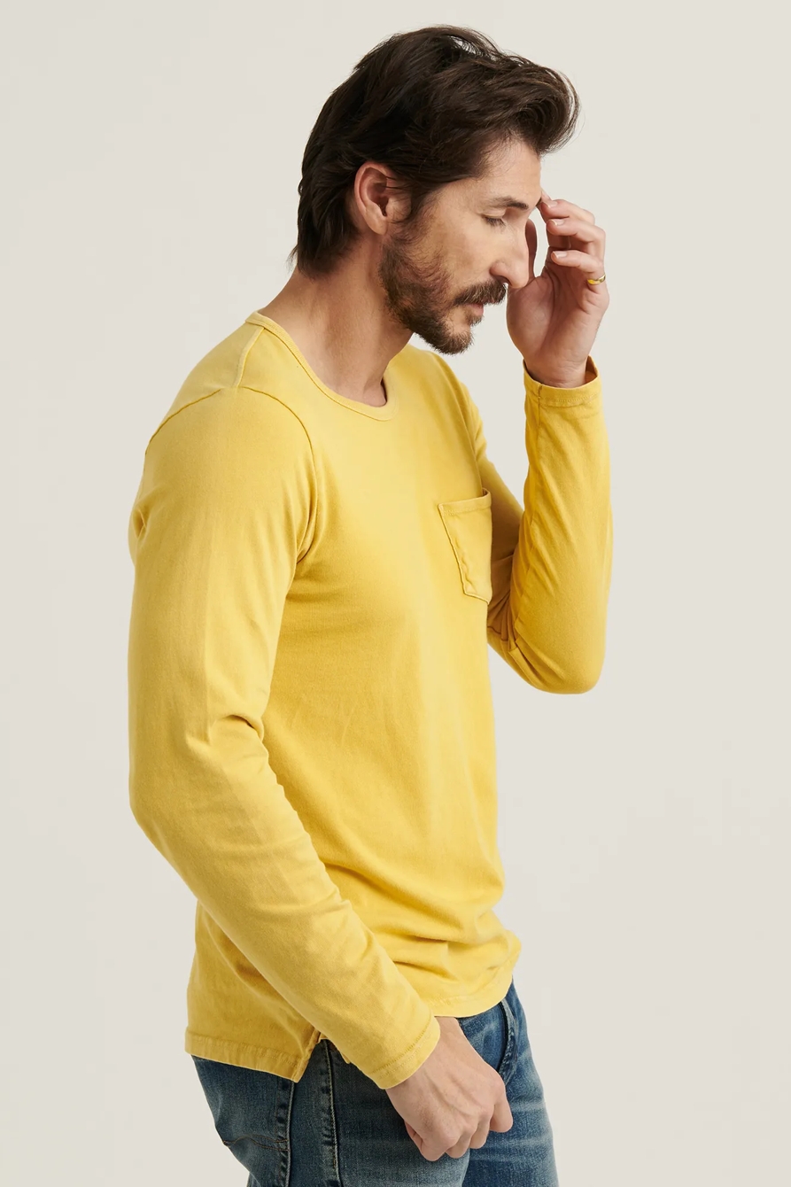 SUNSET CREW NECK LONG SLEEVE TEE, image 3