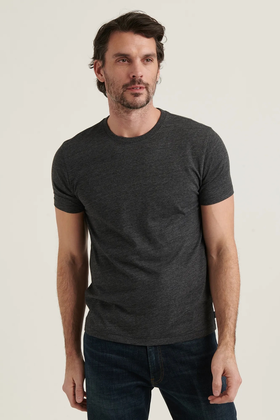 TRIBLEND CREW NECK SHORT SLEEVE TEE, image 2