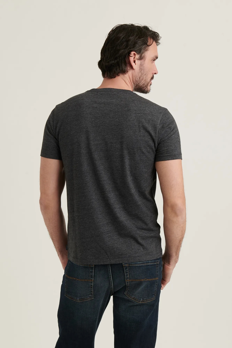 TRIBLEND CREW NECK SHORT SLEEVE TEE, image 4