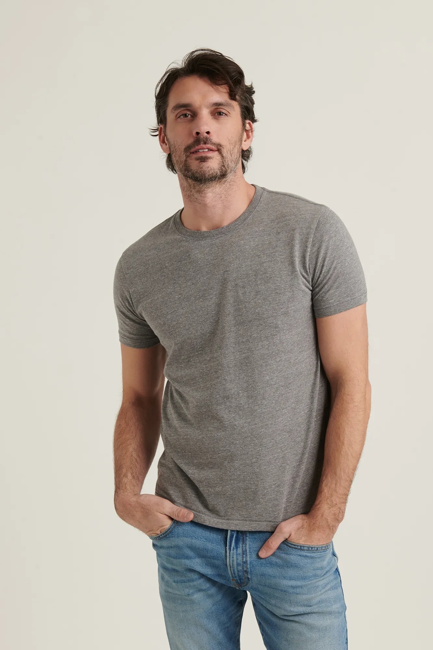 TRIBLEND CREW NECK SHORT SLEEVE TEE, image 2
