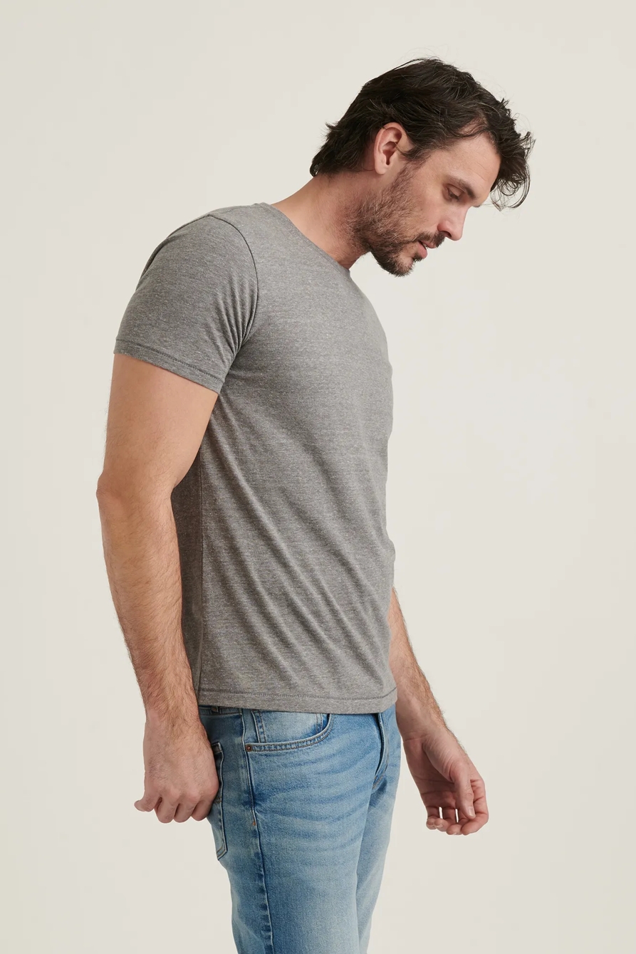 TRIBLEND CREW NECK SHORT SLEEVE TEE, image 3