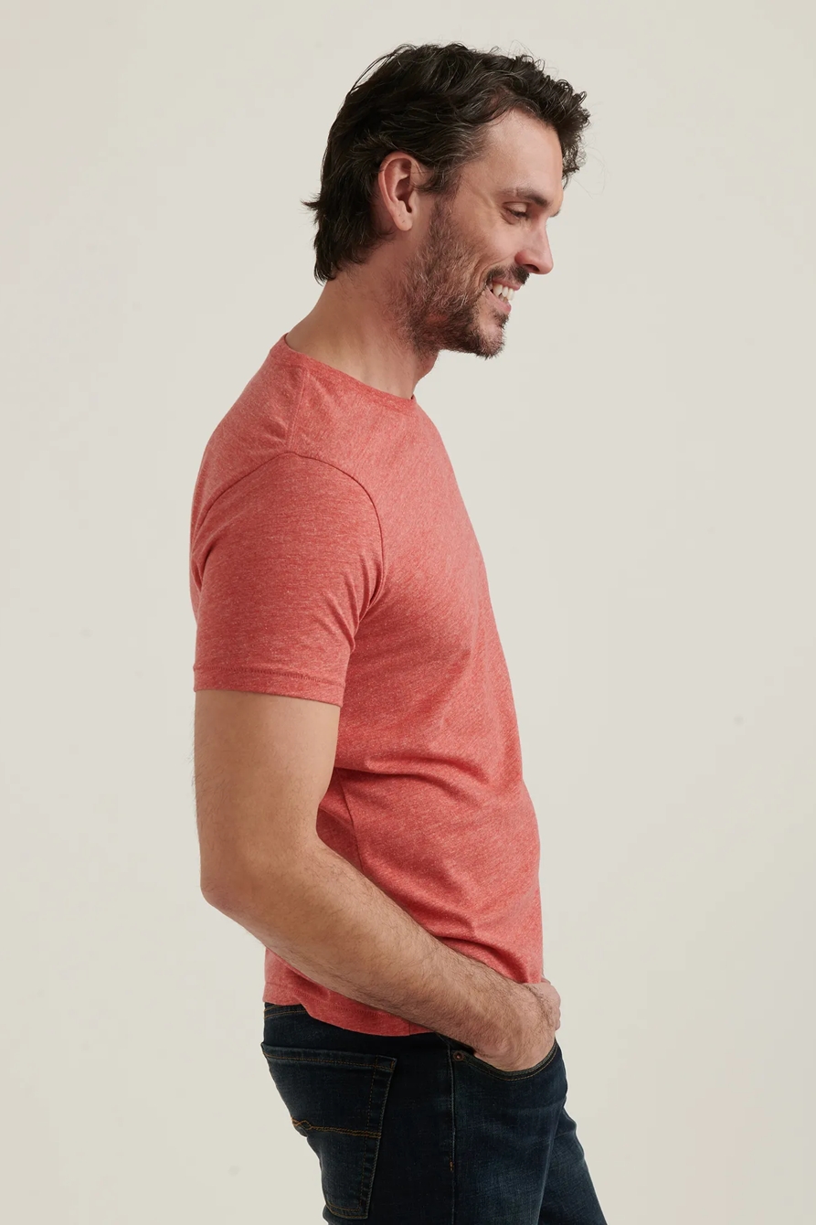 TRIBLEND CREW NECK SHORT SLEEVE TEE, image 3