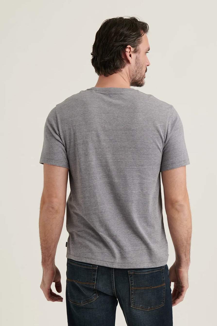 TRIBLEND CREW NECK SHORT SLEEVE TEE, image 4