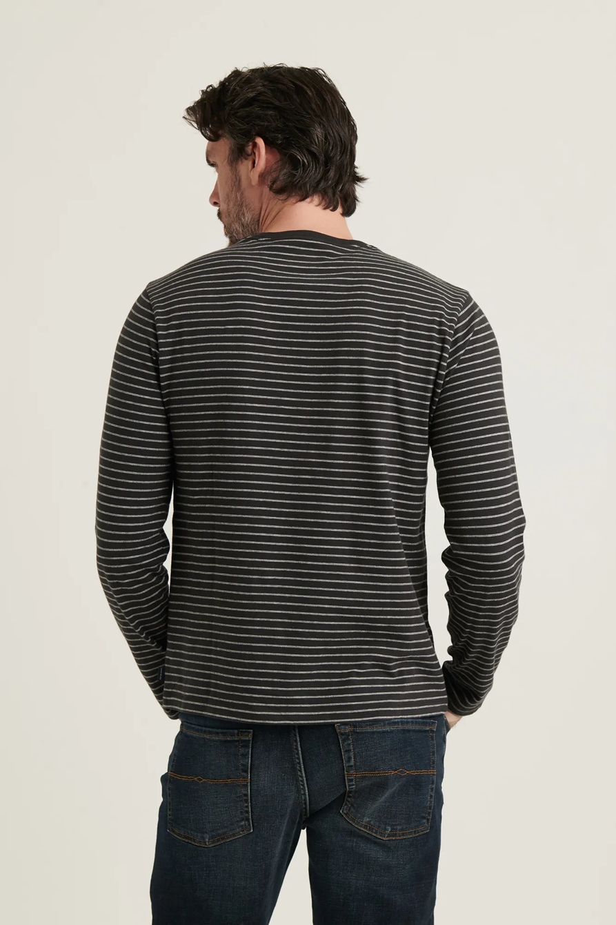 SUNSET POCKET CREW NECK LONG SLEEVE TEE, image 4