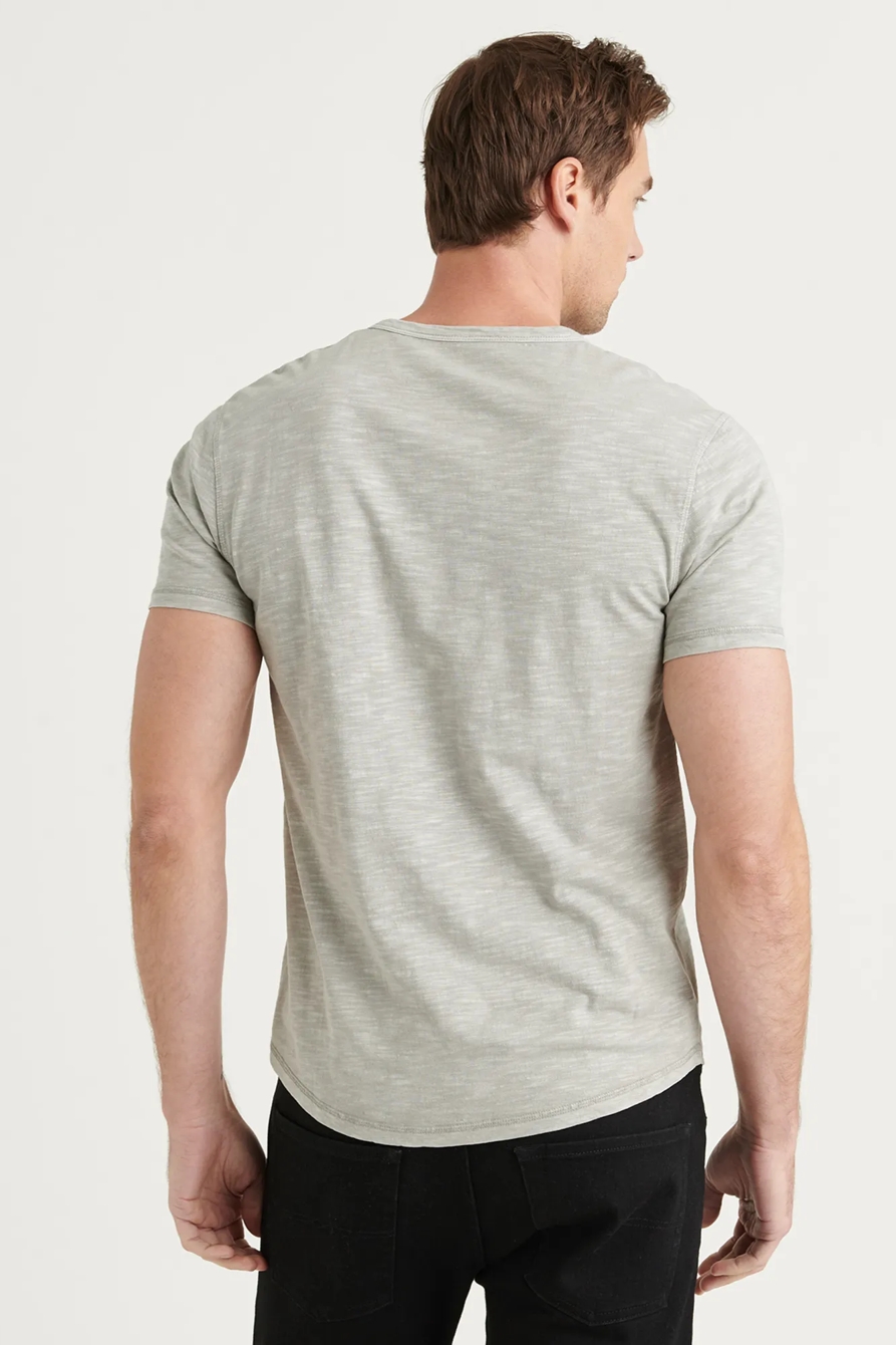 SLUB NOTCH NECK TEE, image 4