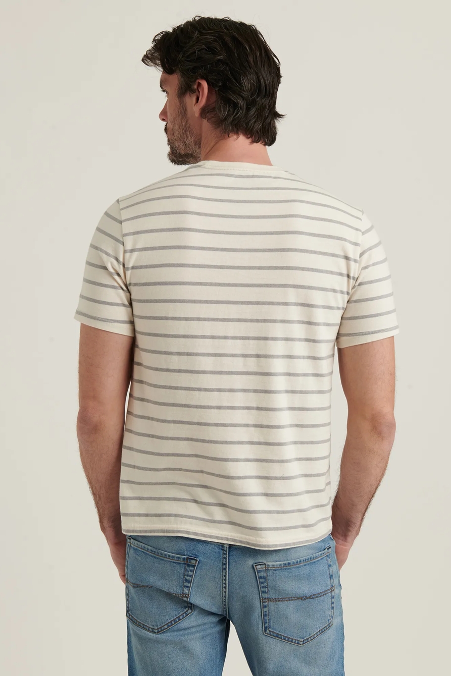 SUNSET STRIPE CREW NECK TEE, image 4