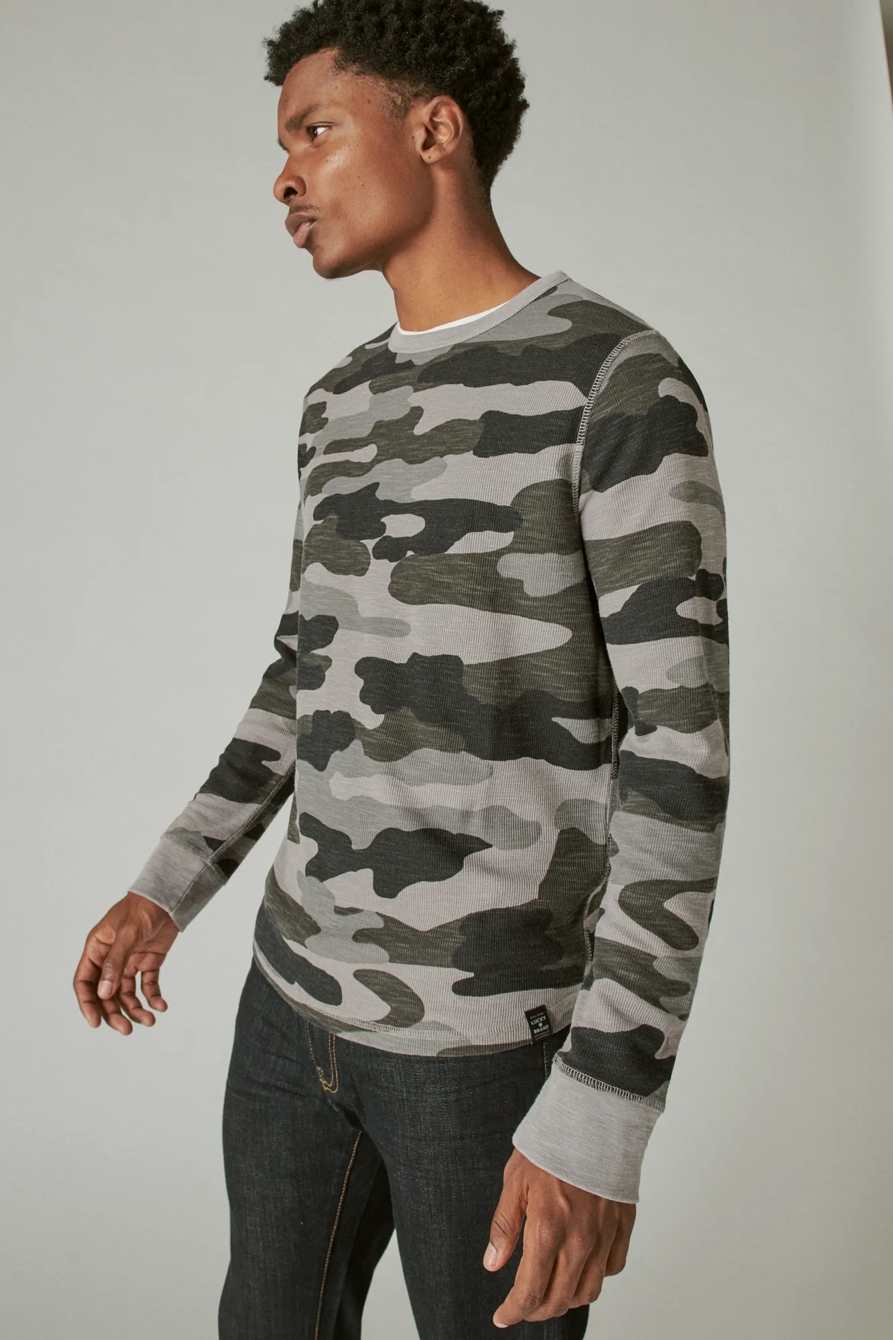 CAMO BURNOUT THERMAL CREW, image 3