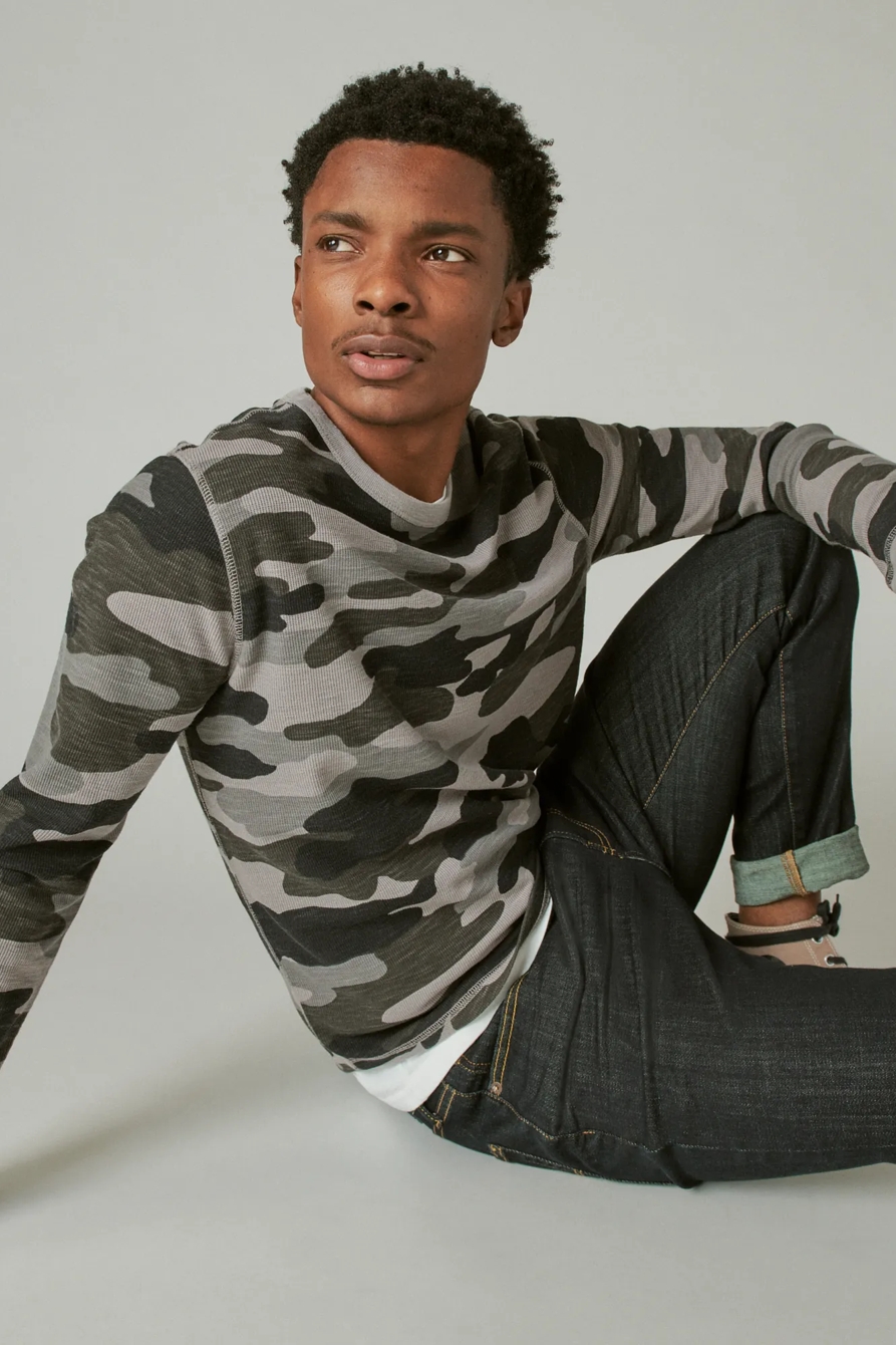 CAMO BURNOUT THERMAL CREW, image 6