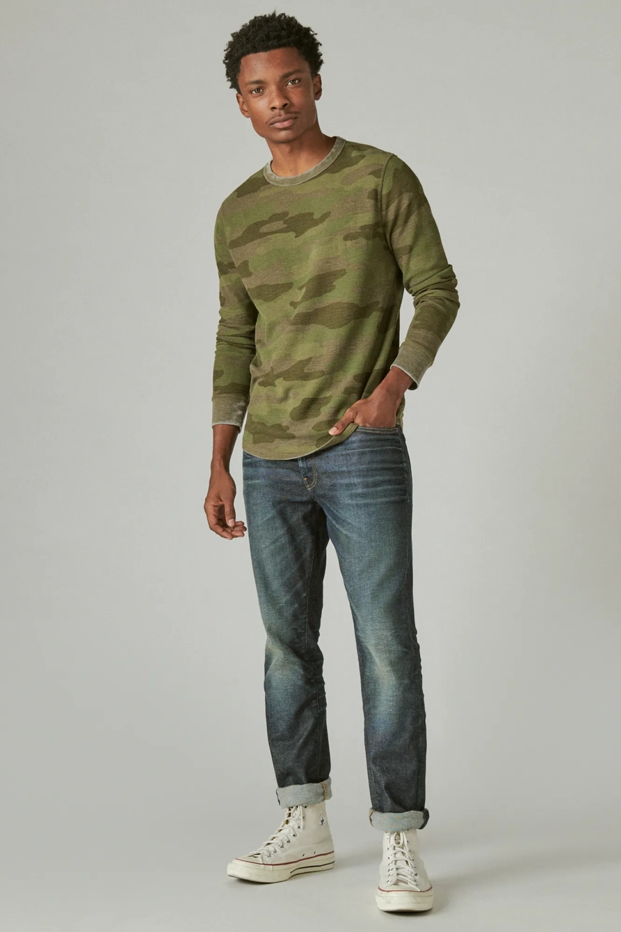 CAMO BURNOUT THERMAL CREW, image 2