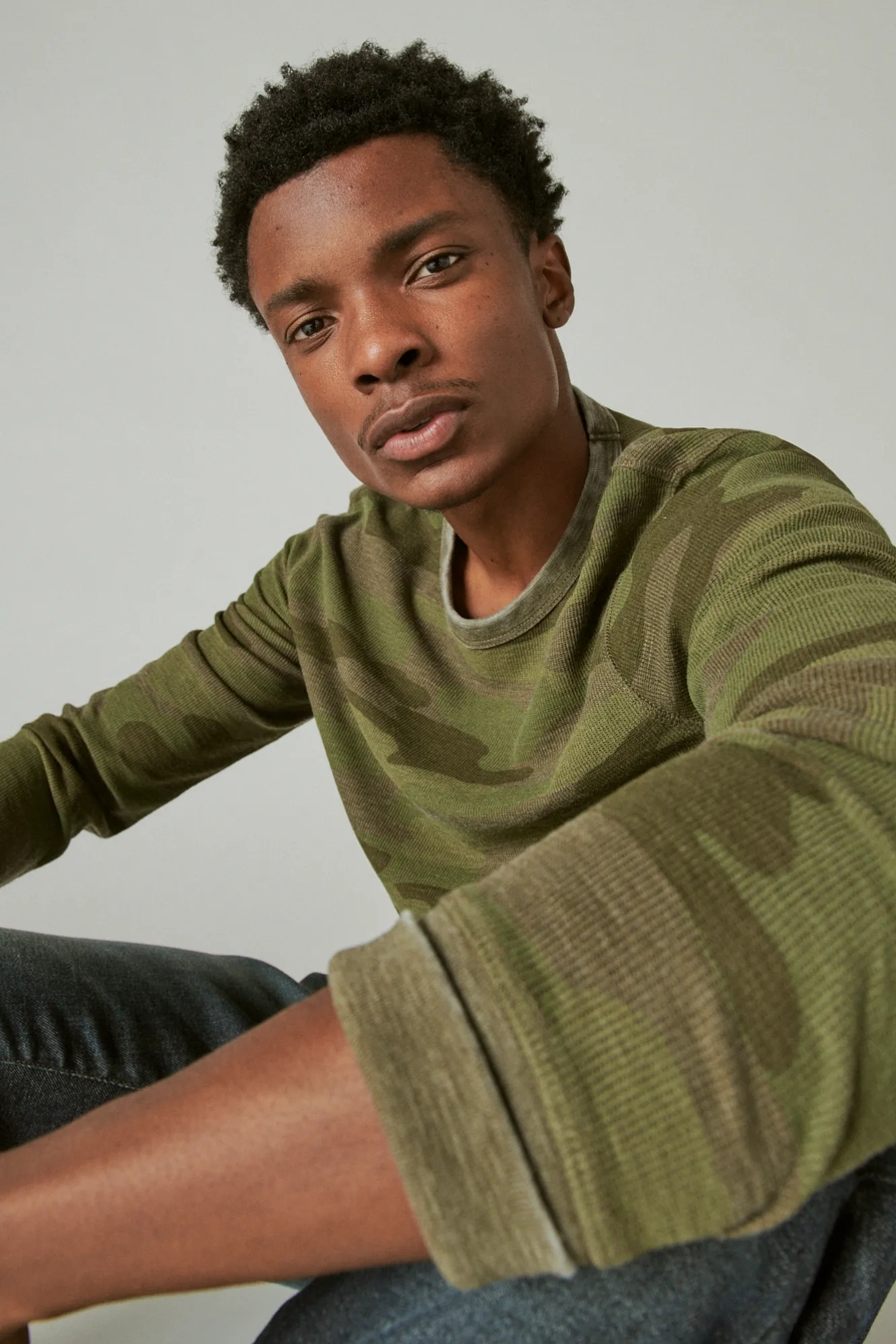 CAMO BURNOUT THERMAL CREW, image 6