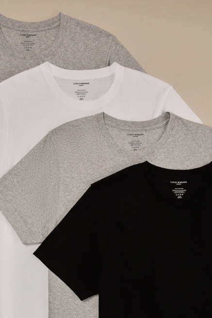4 PACK CREWNECK TEES, image 2