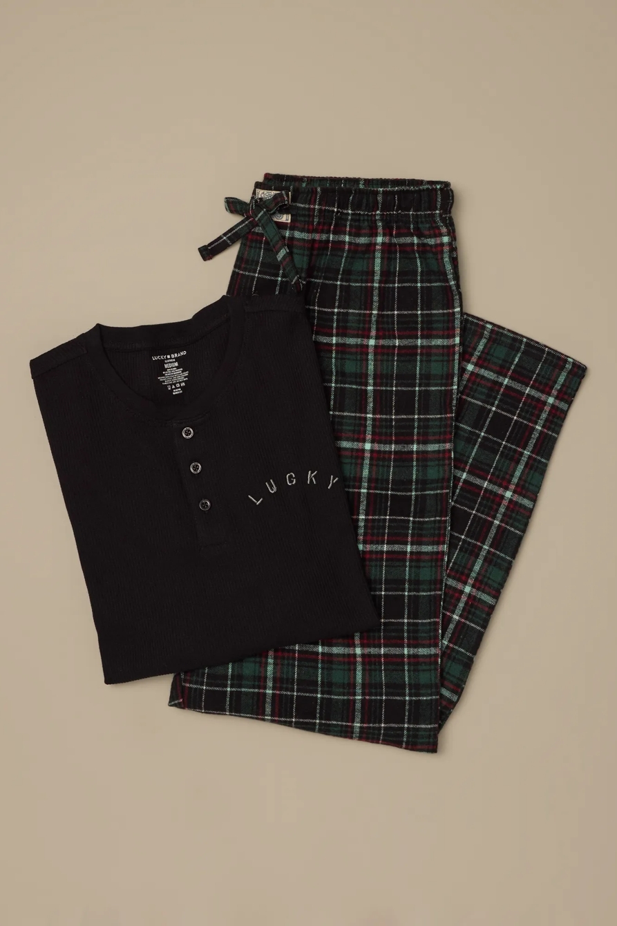 GIFT-L/S THERMAL & FLANNEL PANT, image 2