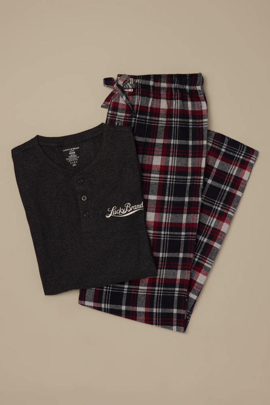 GIFT-L/S THERMAL & FLANNEL PANT, image 2