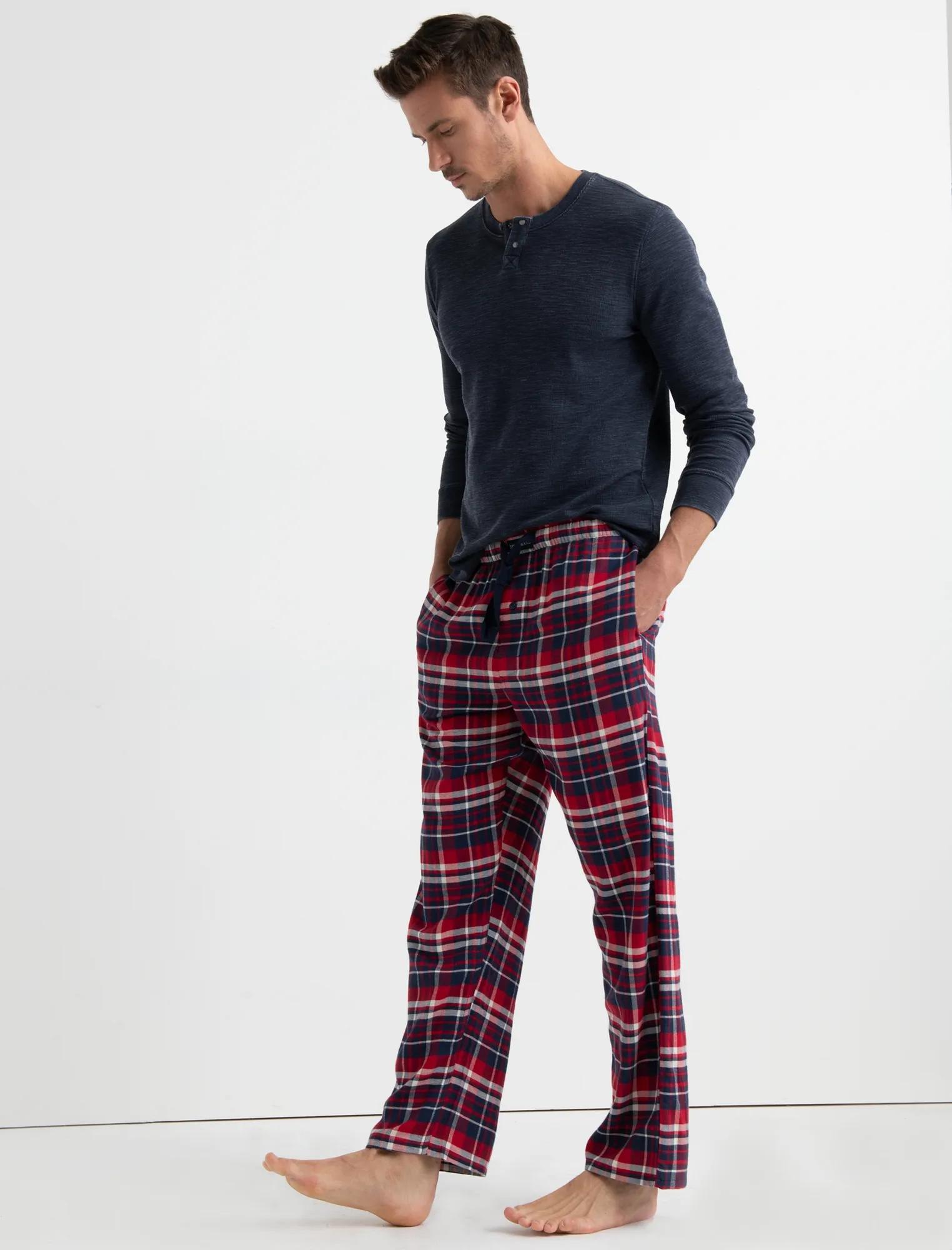COTTON VISCOSE FLANNEL PANT, image 2