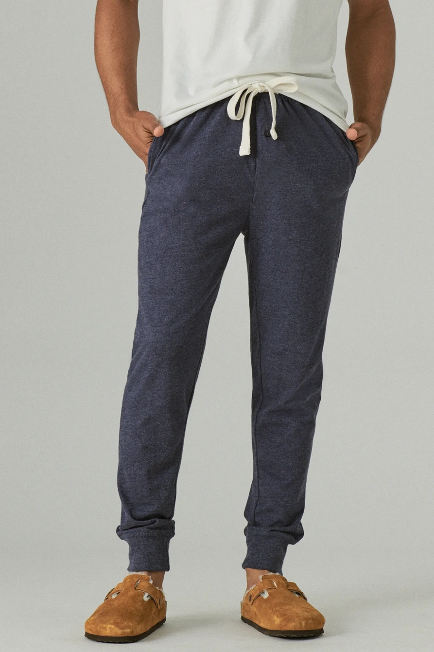 SUEDED JERSEY KNIT JOGGER SLEEP PANT, image 4