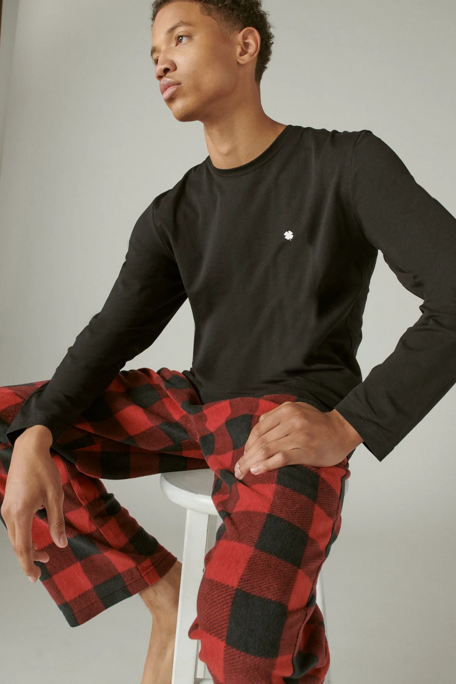 LONG SLEEVE CREW TEE STRETCH, image 4
