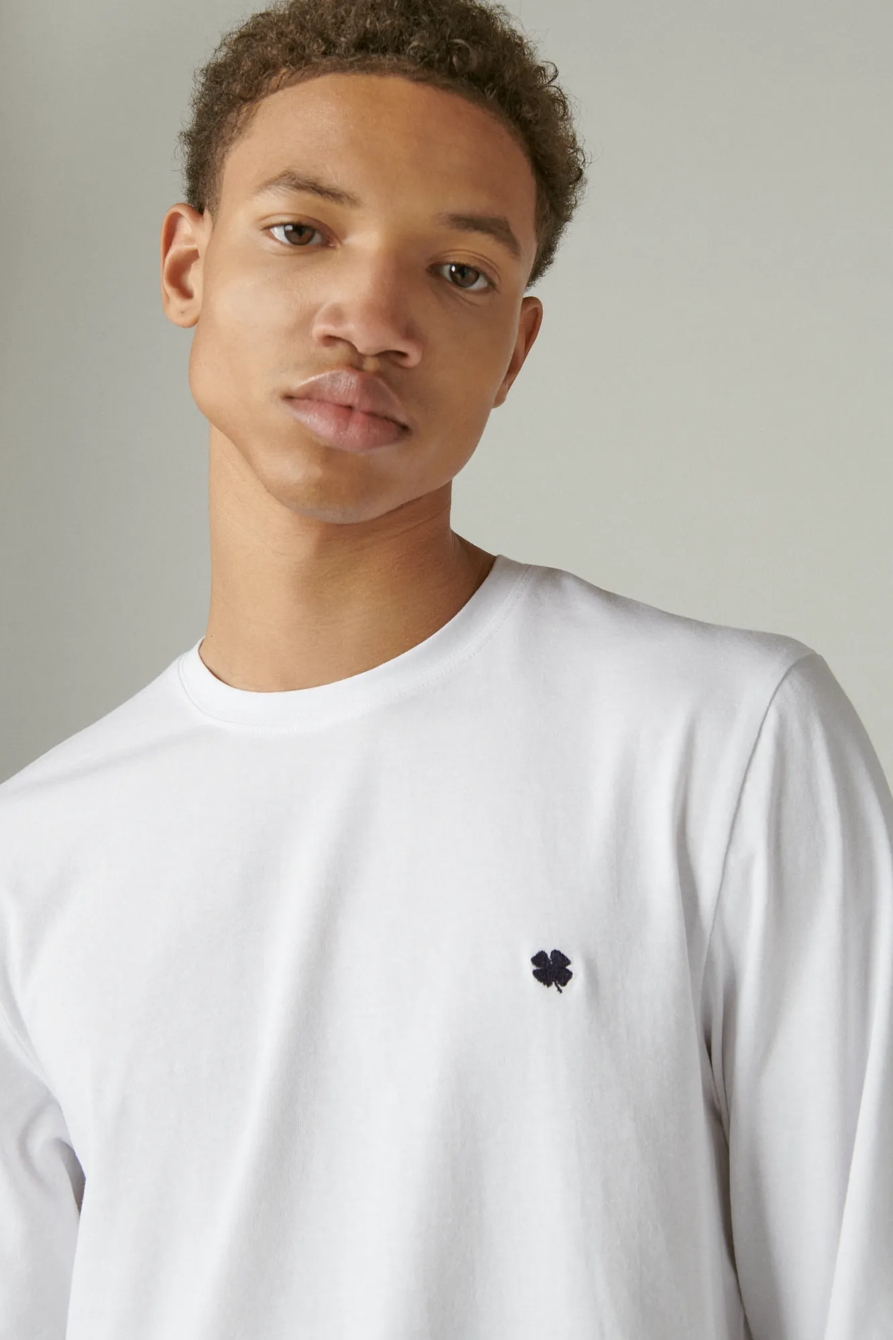 LONG SLEEVE CREW TEE, image 3
