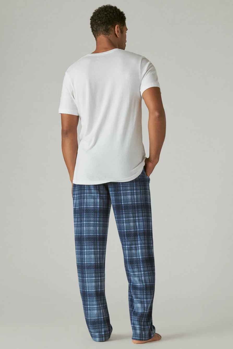 PLAID FLEECE PANT, image 3