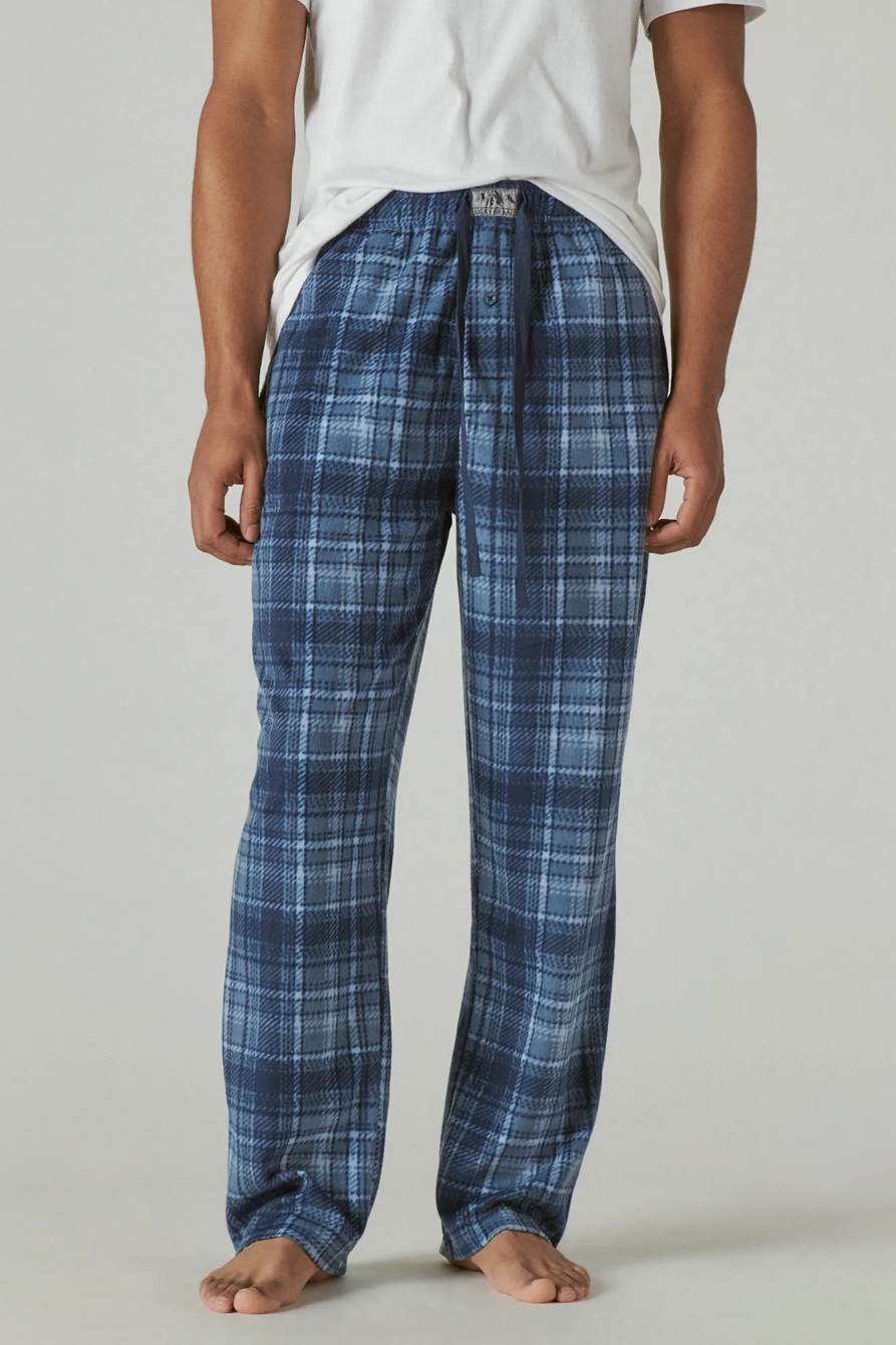 PLAID FLEECE PANT, image 4