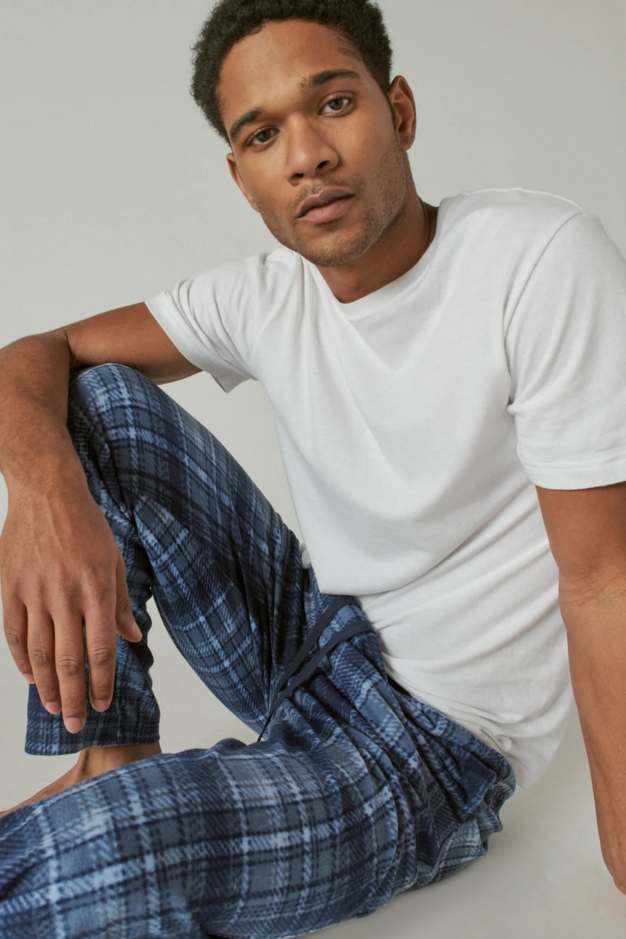 PLAID FLEECE PANT, image 7