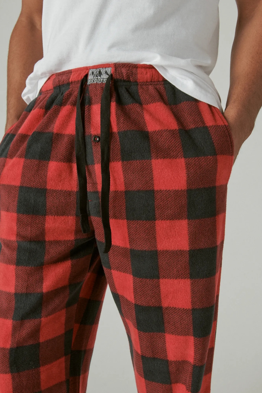 BUFFALO PLAID FLEECE PANT, image 6