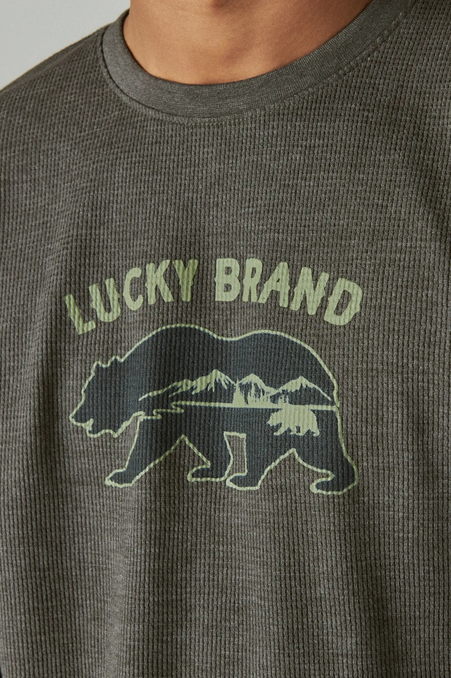 GIFTSET THERMAL CREW & FLANNEL PANT, image 4