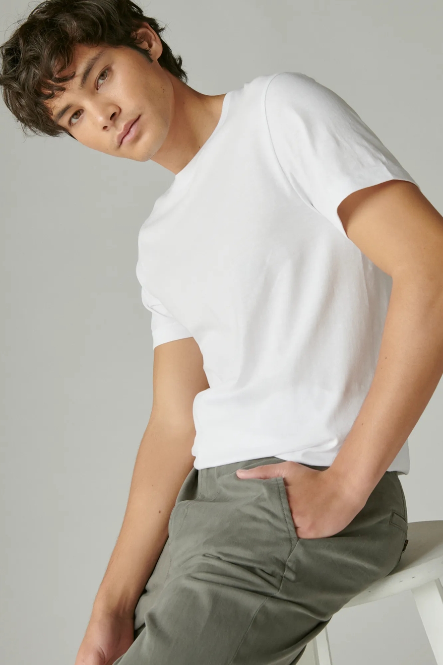 3 PACK CREW UNDERSHIRT TEES, image 2