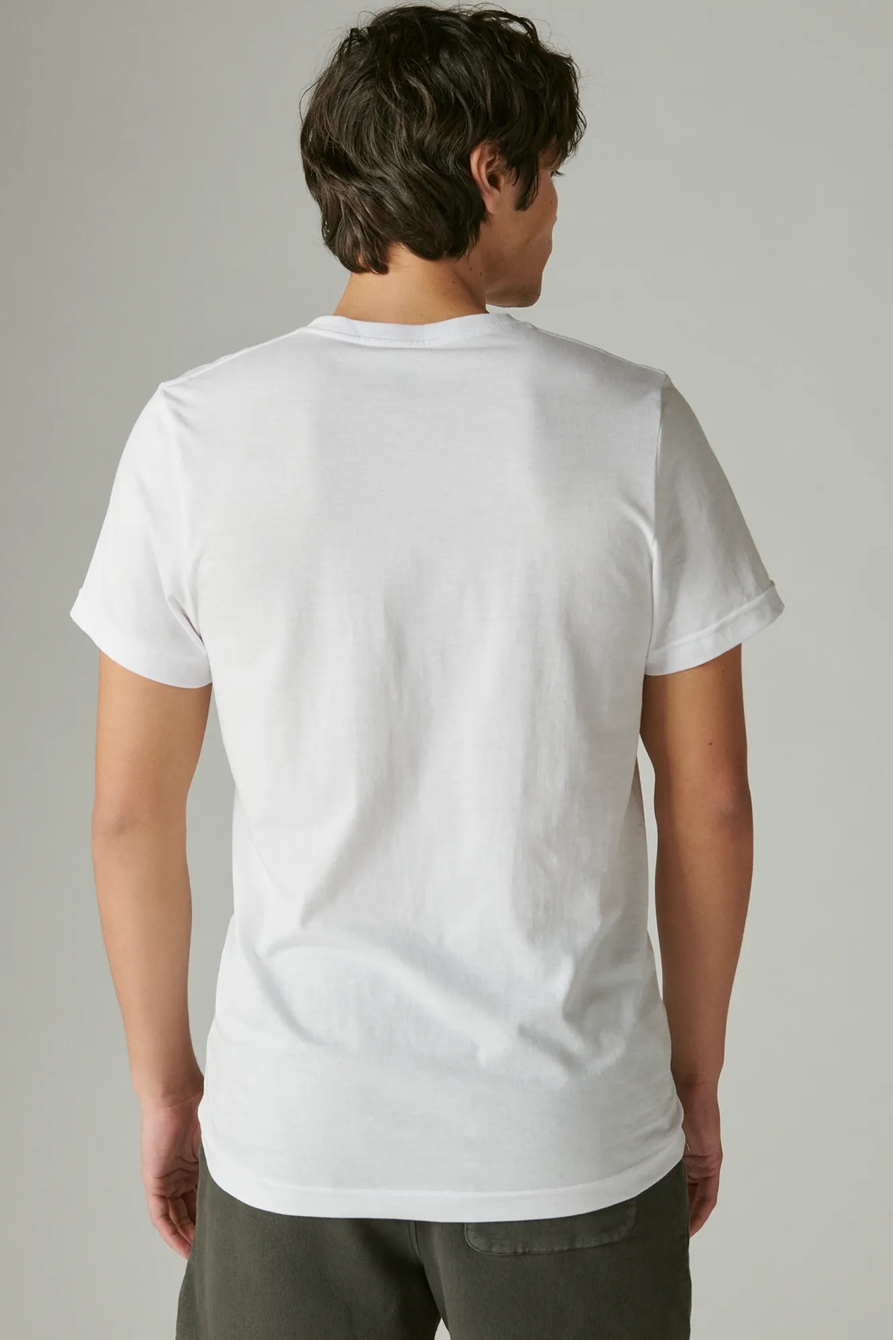 3 PACK V NECK UNDERSHIRT TEES, image 3