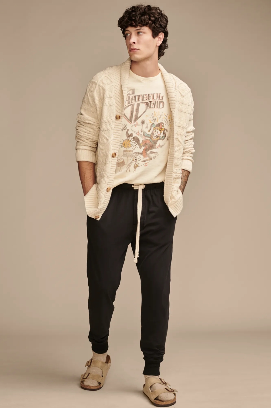 KNIT JOGGER SLEEP PANT, image 3