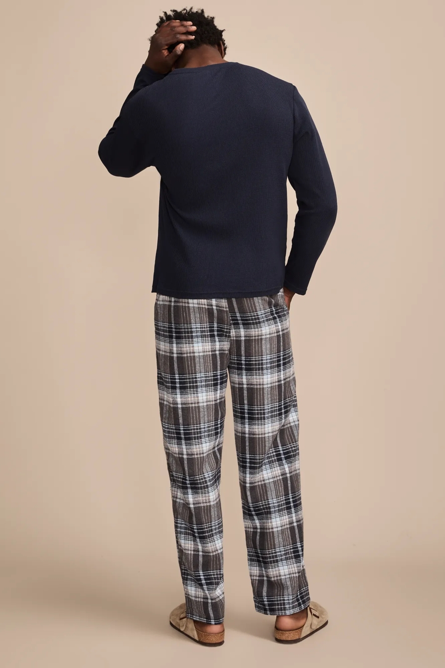 L/S THERMAL CREW & FLANNEL PANT- GIFTSET, image 5