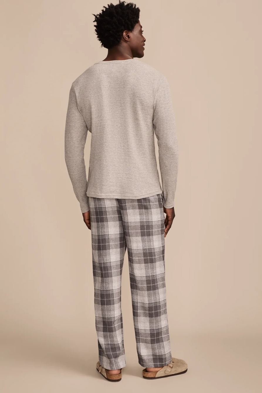 L/S THERMAL HENLEY & FLANNEL PANT-GIFTSET, image 5