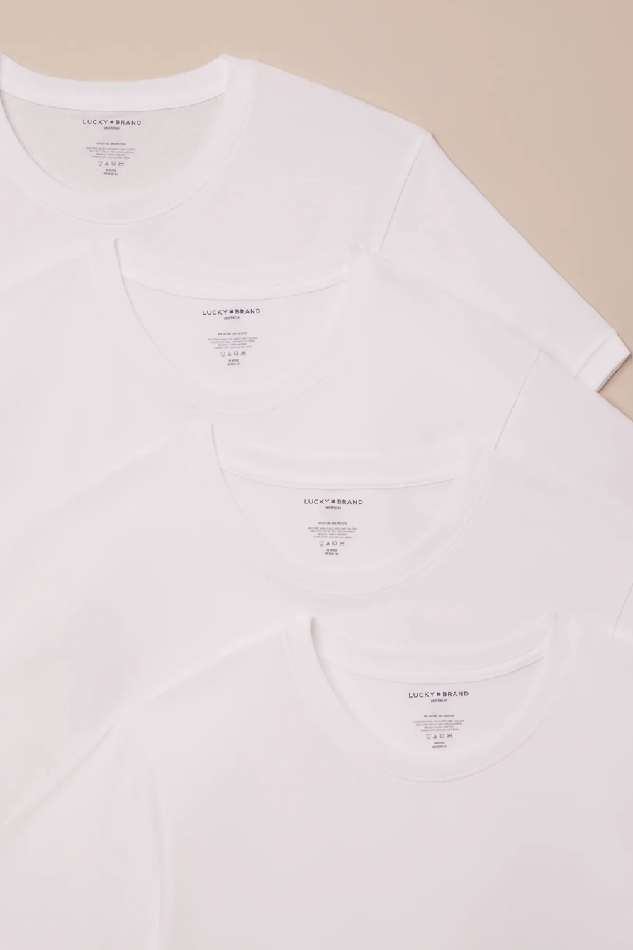 4 PACK CREW TEES, image 2