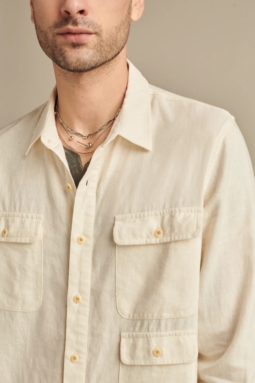 LONG SLEEVE SAFARI SHIRT, image 2