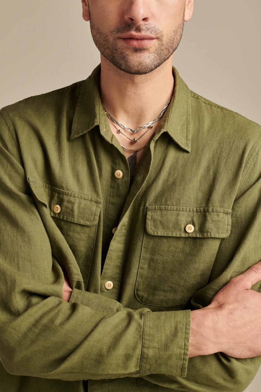 LONG SLEEVE SAFARI SHIRT, image 4
