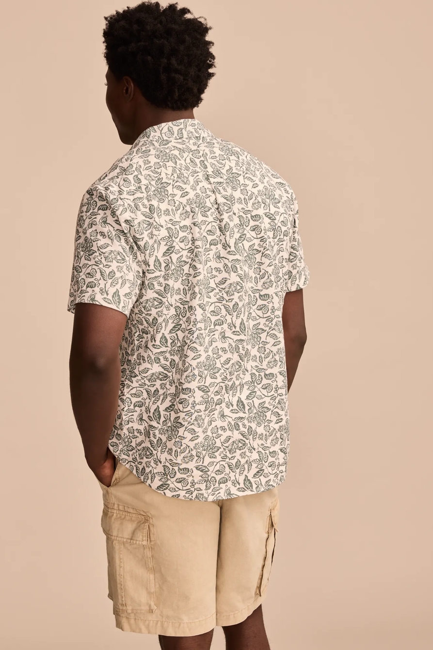 FLORAL PRINTED SHORT SLEEVE SHIRT, image 5