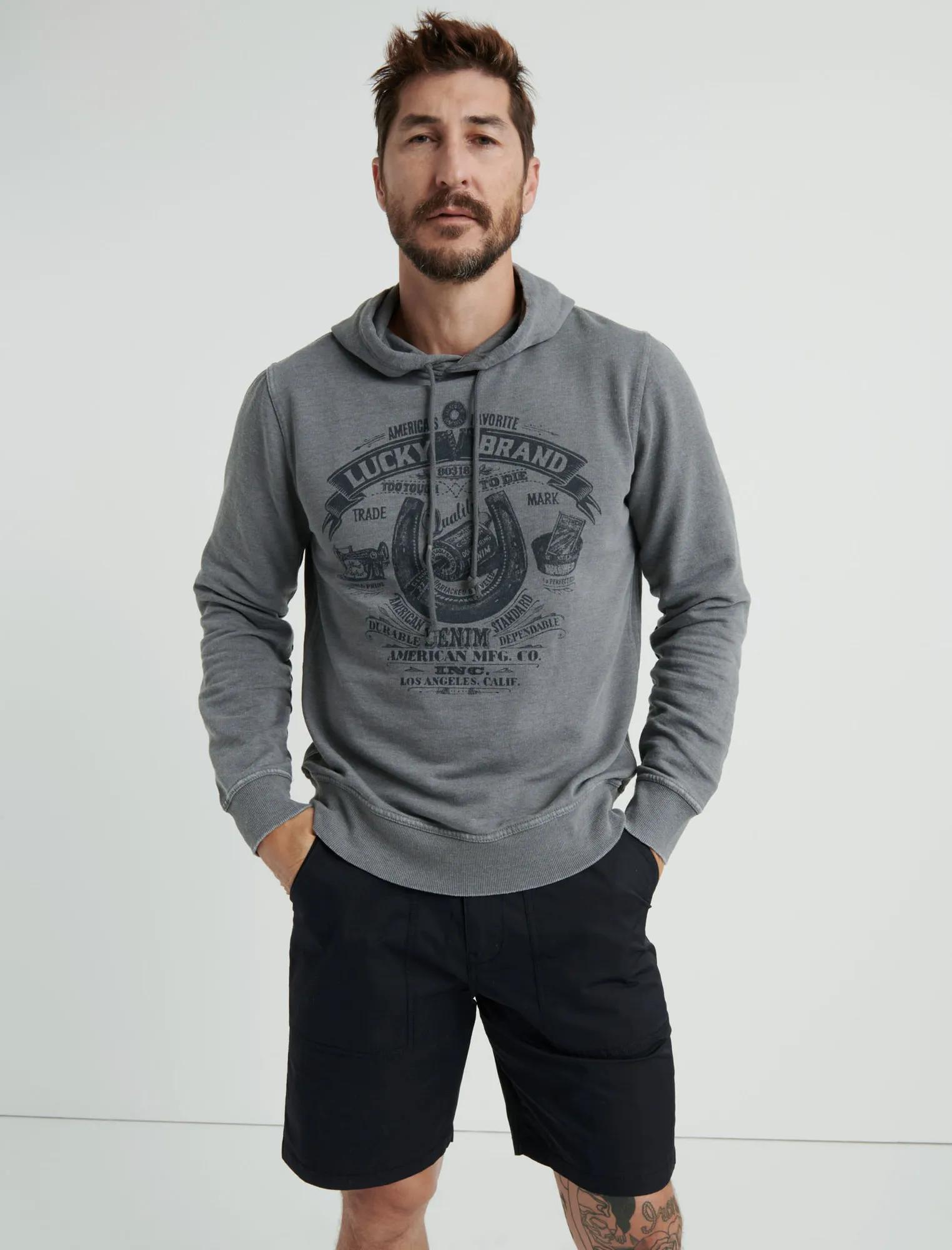 GRAPHIC BURNOUT HOODIE, image 1