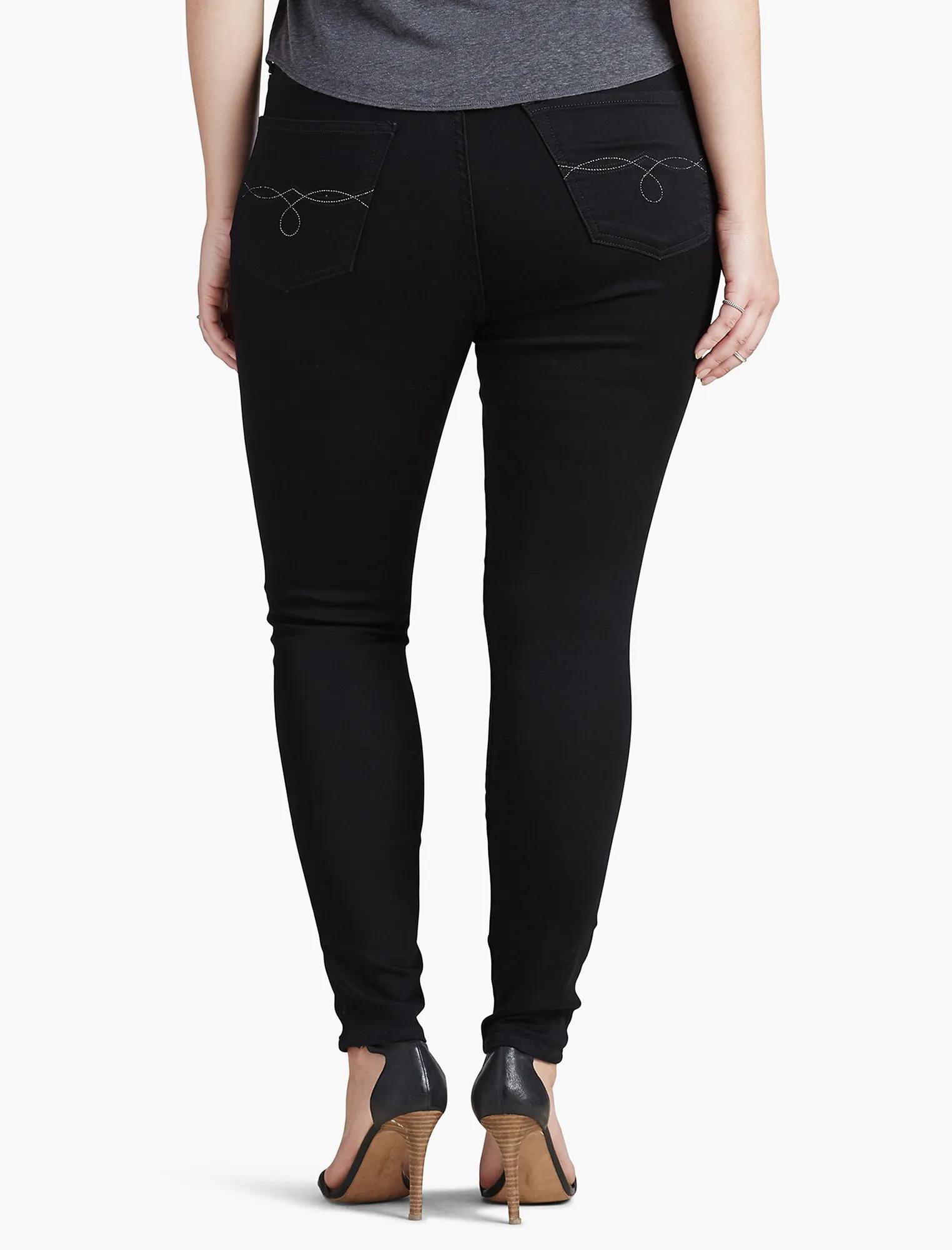 PLUS SIZE EMMA SUPER SKINNY JEAN IN BELL, image 3