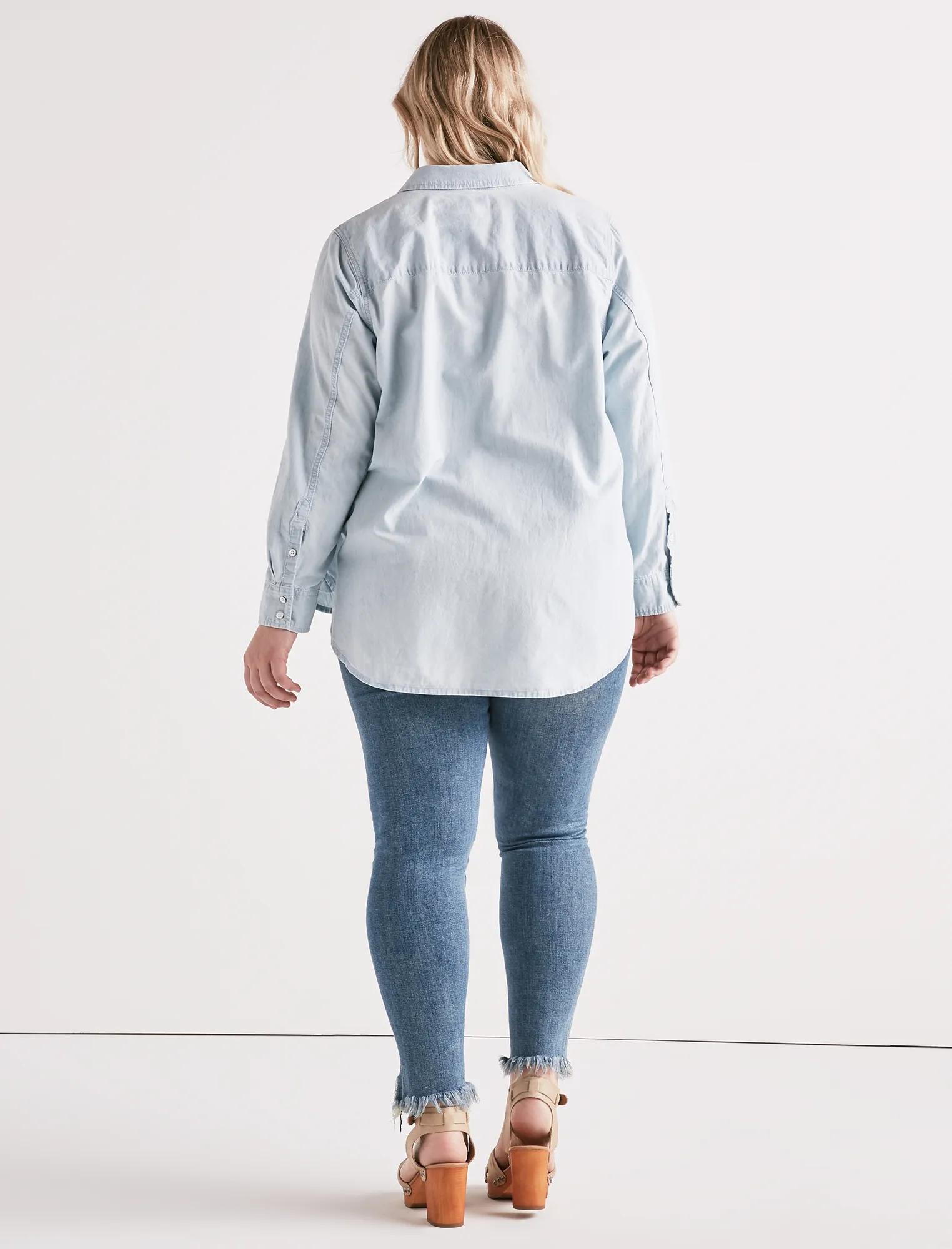 CUSTOMIZED PATCH DENIM SHIRT, image 3