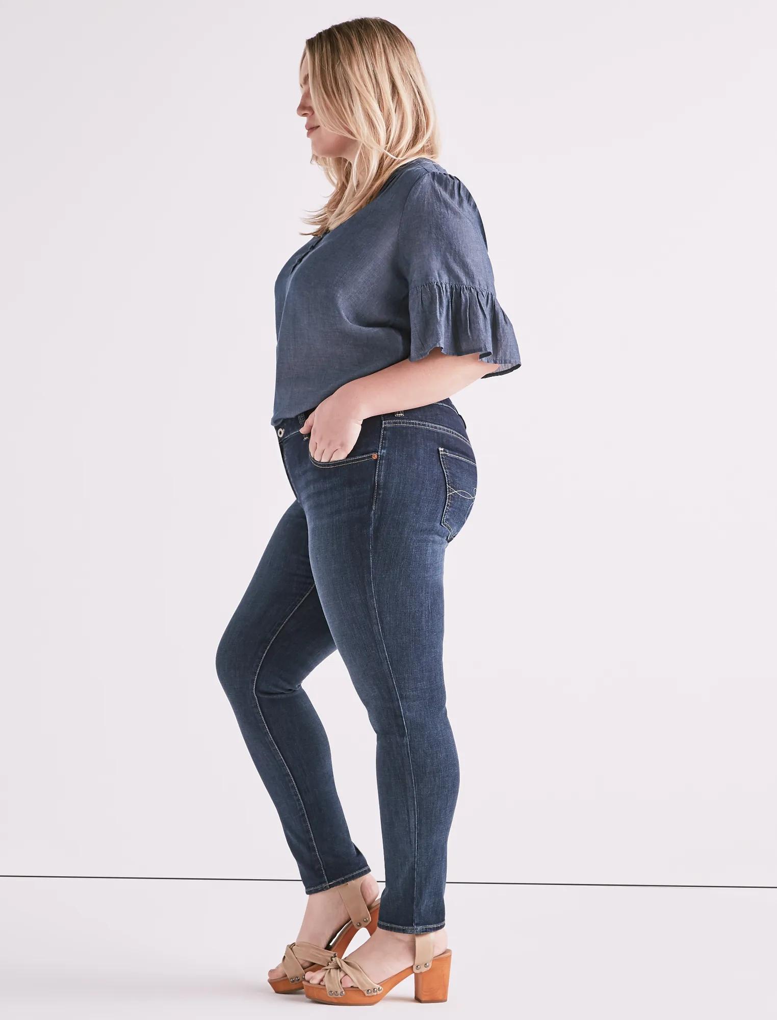 PLUS SIZE GINGER SKINNY JEAN IN BARRIER, image 2