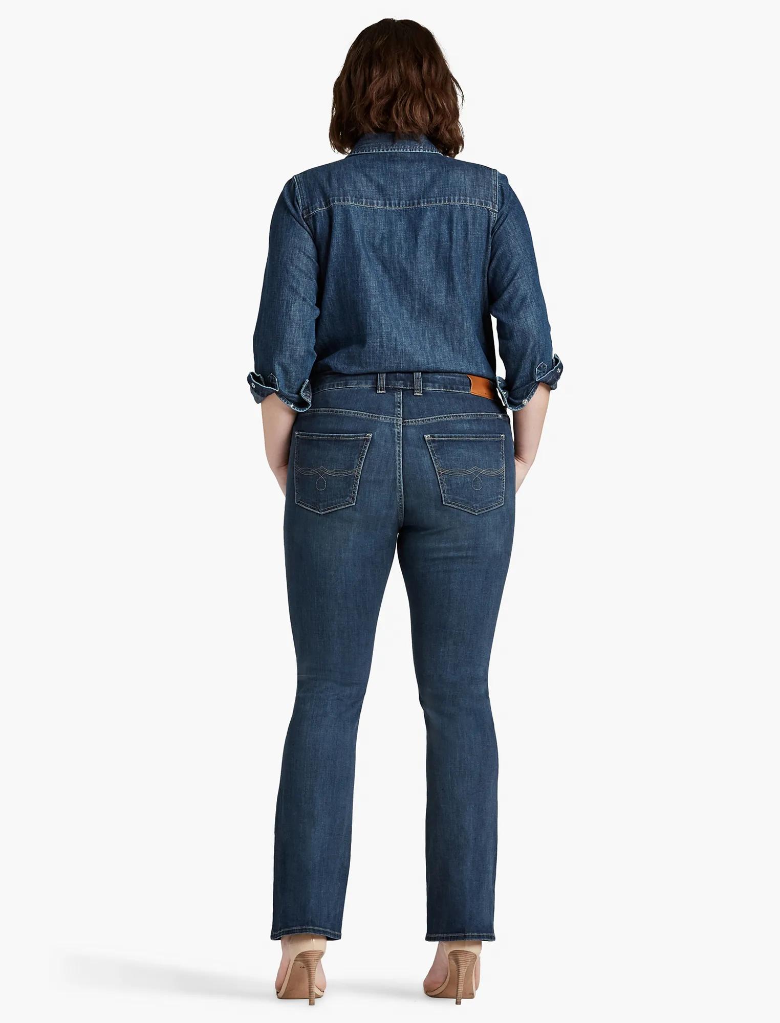 PLUS SIZE EMMA BOOTCUT JEAN IN GREAT FALLS, image 3