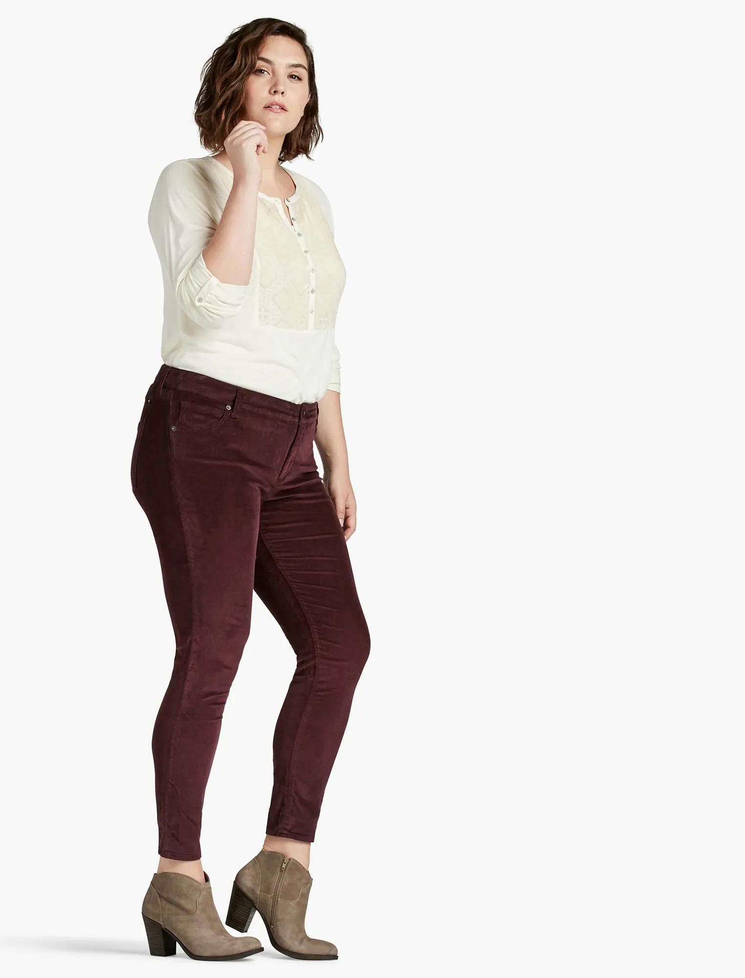 PLUS SIZE GINGER SKINNY JEAN IN MOXIE, image 2