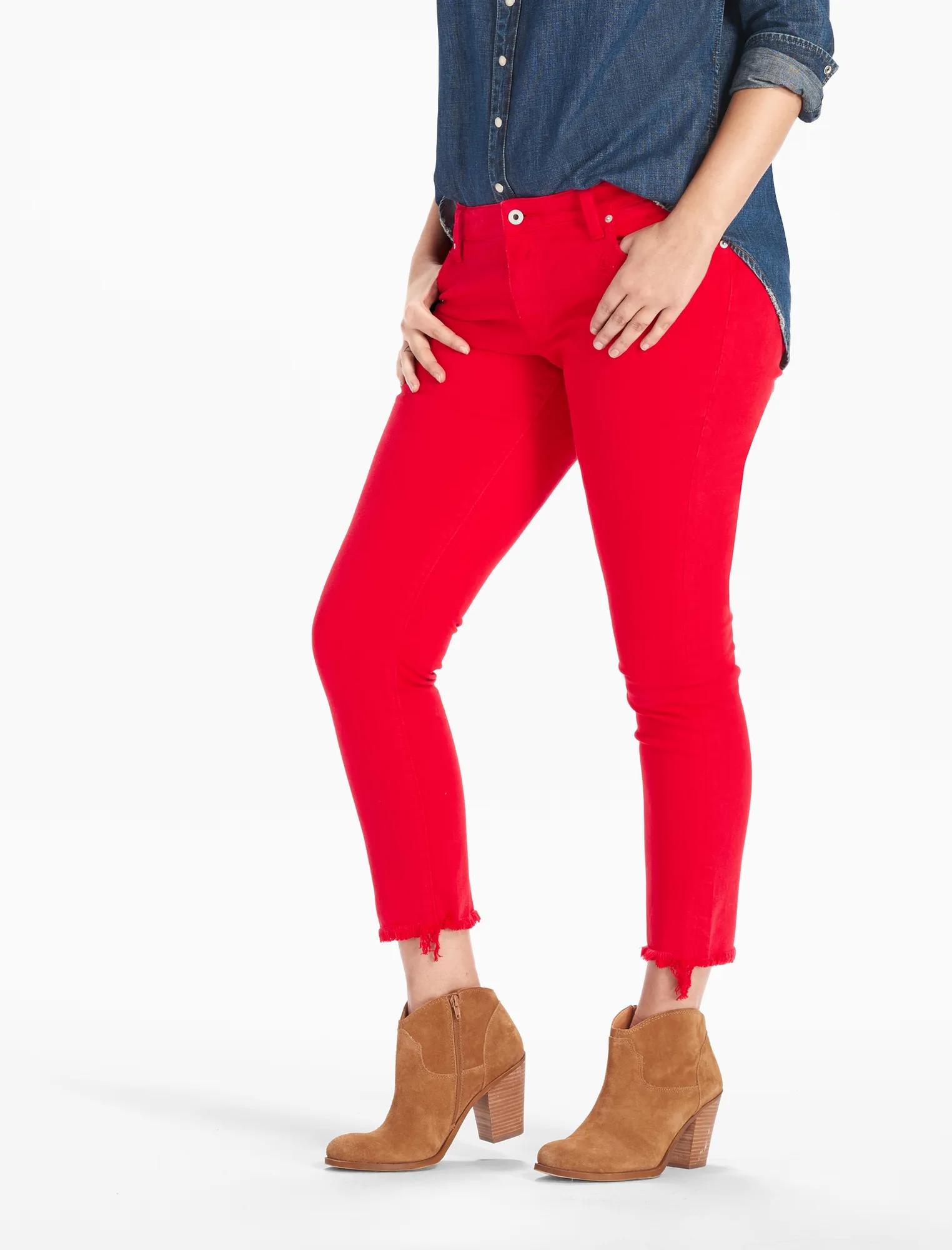 PLUS SIZE GINGER SKINNY JEAN IN BEDFORD, image 1